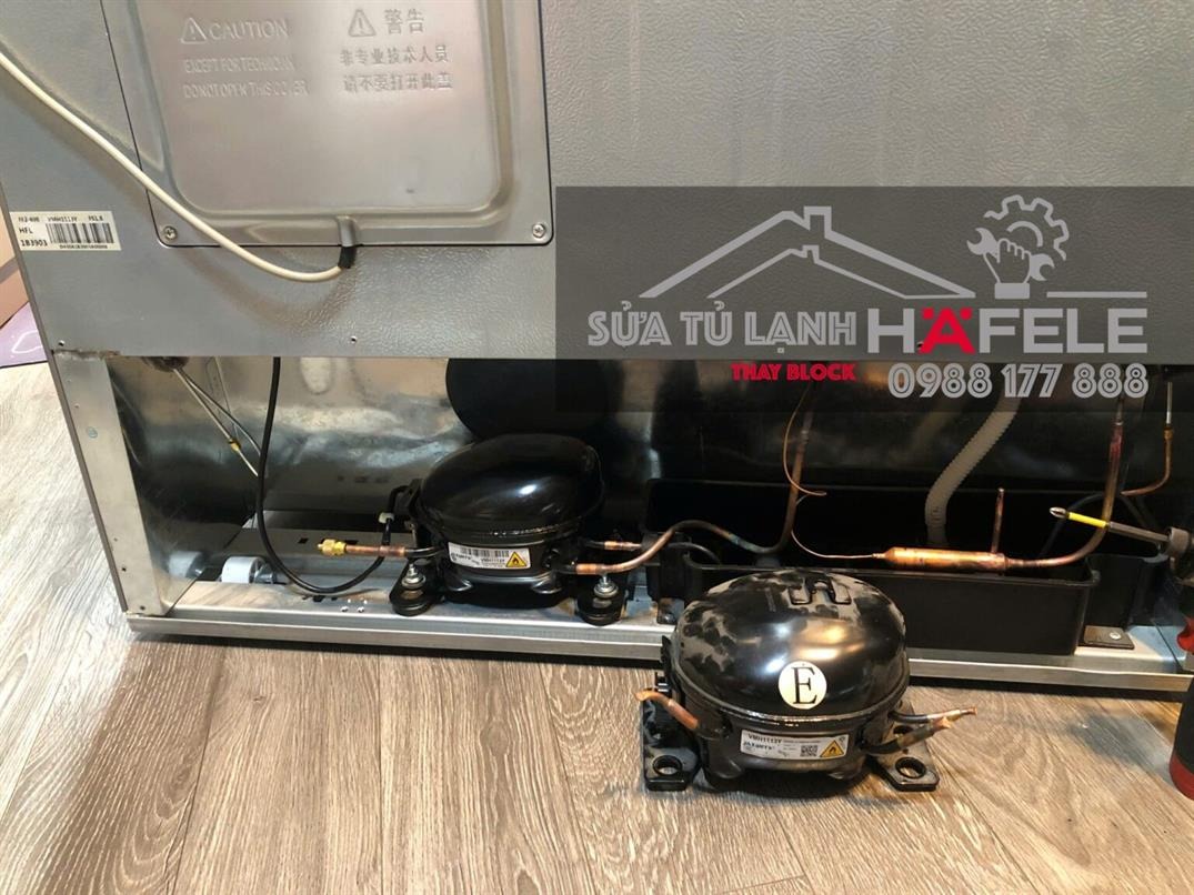 thay block tủ lạnh hafele
