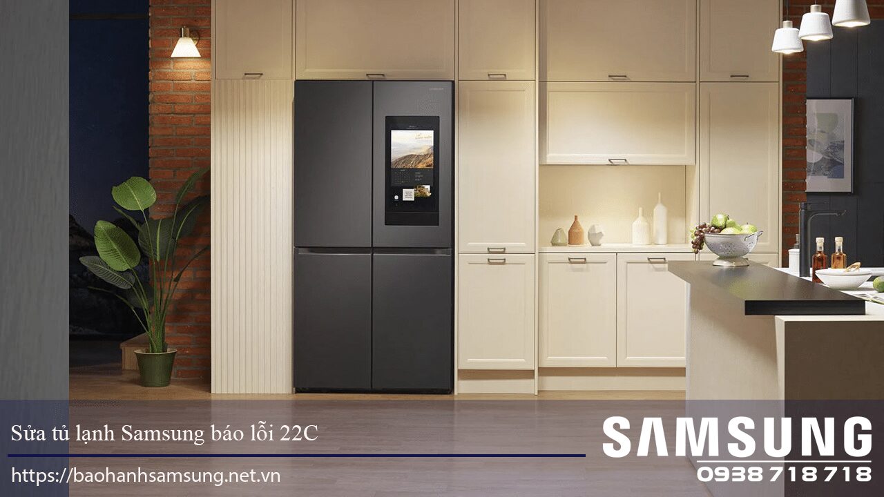 Samsung refrigerator repair service in Vietnam with expert troubleshooting for error code 22C. Trusted Samsung warranty and after-sales support for appliance repairs. Reliable and professional assistance.