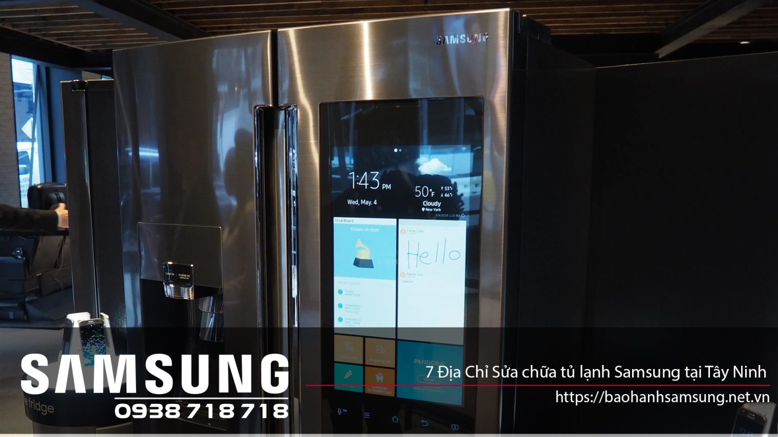 Sửa chữa tủ lạnh Samsung tại Tây Ninh